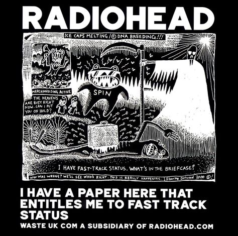 Radiohead Tshirt, Radiohead Poster, Punk Poster, 타이포그래피 포스터 디자인, Music Poster Design, Rock Posters, Arte Inspo, Radiohead, Band Posters