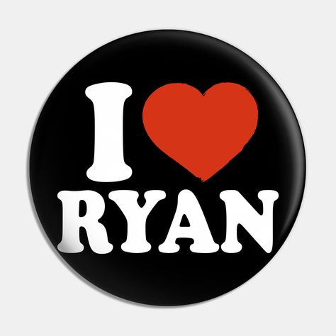 I Love Ryan. I Heart Ryan.Red Heart Valentine's Day Ryan Name Gift for Ryan Lover. -- Choose from our vast selection of pins to match with your desired size to make the perfect custom pin. Pick your favorite: Movies, TV Shows, Art, and so much more! Available in small and large. Perfect to wear or to decorate your bag or backpack with. Ryan Name, Sophia Name, Name Stickers, Name Gifts, Kids Magnets, Case Stickers, Cool Walls, Phone Case Stickers, Custom Pins