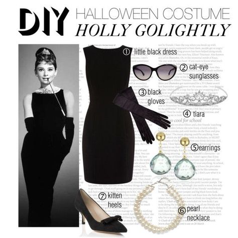 Audrey Hepburn Halloween Costume, Audrey Hepburn Style Icon, Holly Golightly Costume, Breakfast At Tiffany's Costume, 3 People Halloween Costumes, Tiffany Costume, 3 People Costumes, Audrey Hepburn Breakfast At Tiffanys, Hollywood Costume