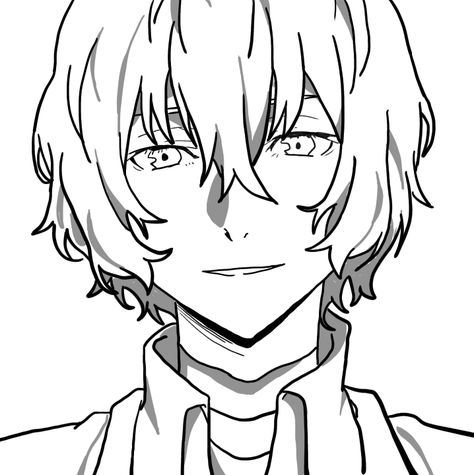 Dazai Bungo Stray Dogs Wan gay skk sokoku lol funny outline Dazai osamu made by me Dazai Lineart, Outline Art Anime, Dazai Drawing Sketch, Dazai Drawing Easy, Anime Outline Drawing, Anime Character Outline, Dazai Drawing, Anime Line Art, Anime Outline