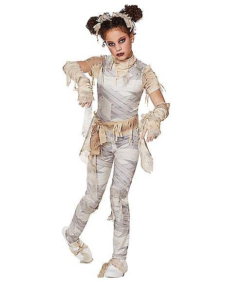 Mummy Costume Kids, Scary Girl Costumes, Werewolf Family, Kids Mummy Costume, Scary Girl Halloween Costumes, Diy Mummy Costume, Scary Kids Costumes, Creepy Doll Costume, Zombie Costume Kids