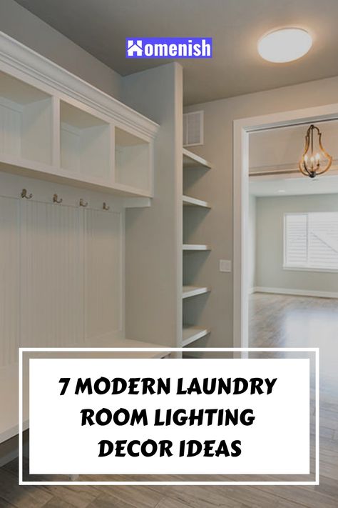 Laundry rooms are often overlooked when it comes to lighting, but it's important to have good lighting in this space so you can see what you're doing. In this article, we will discuss 7 modern laundry room lighting decor ideas that will make your laundry room a more pleasant place to be. Laundry Room Lighting Fixture, Laundry Room Light Fixture, Laundry Room Lighting Ideas, Flourescent Light, Modern Laundry Room, Light Bulb Design, Laundry Room Lighting, Modern Laundry, Ceiling Mounted Light