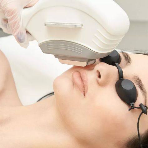 Electrolysis vs. Laser Hair Removal: Which Is Best For Facial Hair? Female Facial Hair, Face Laser, Laser Skin Care, Facial Hair Growth, Laser Removal, Laser Hair Removal Machine, Lighter Hair, Unwanted Facial Hair, Hair Removal Machine