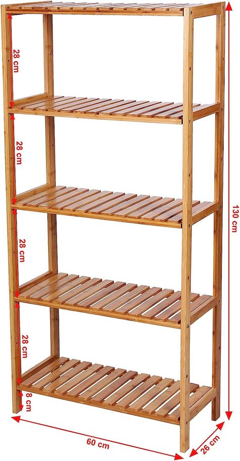 Shoe Rack Vintage, Wooden Shelf Design, Diy Wooden Shelves, Popsicle Stick Crafts House, Modern Shoe Rack, Diy Rack, Wood Shoe Rack, Bamboo Shelf, Retro Interior Design