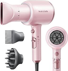 The best blow dryer I've owned Pink Blow Dryer, Blow Dryer Diffuser, Ionic Hair Dryer, Millennial Pink, Unruly Hair, Professional Hair Dryer, Fun Shots, Blow Dryer, Leave In Conditioner