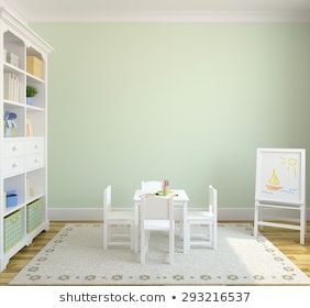 Playroom Interior, Interior Paint Color, Daycare Spaces, Colorful Playroom, Kids Decals, Bird Wall Decals, Childrens Wall Decor, Childrens Artwork, Kids Interior Room