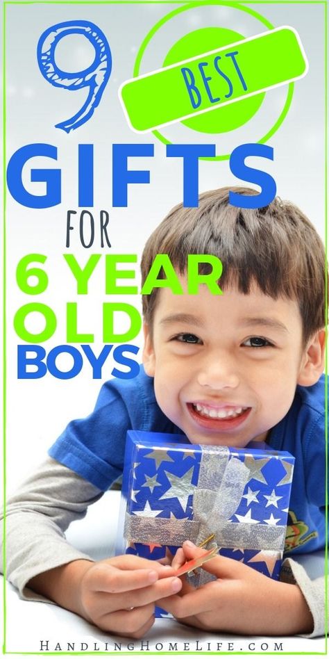 Great gift ideas for 6 year old boys in 2018! Gifts that girls will love too! #handlinghomelife Top Gifts For Boys, Best Gifts For Boys, Toddler Boy Gifts, Christmas Gifts For Boys, Gifted Education, Birthday Gifts For Boys, Boys Christmas, Best Birthday Gifts, Diy Birthday Gifts