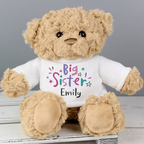 Valentines Day Teddy Bear, Personalised Teddy Bears, Blue Names, Pink Names, Teddy Bear Gifts, Cuddly Teddy Bear, Teddy Bear Girl, Cute And Cuddly, Special Symbols