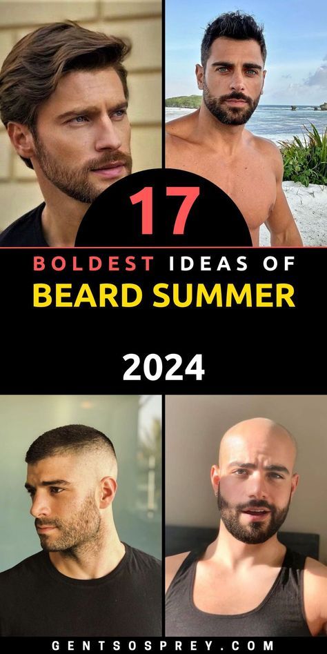 Make 2024 your year of style with Beard Summer ideas that will set you apart. Elevate your fashion with the perfect outfit and a haircut that complements your beard. Our summer outfits for men are designed to keep you looking chic and at ease. Featuring various styles for men, including blazers and more, you can confidently embrace summer fashion. Discover the latest trends with Veronica Beard. Short Beard Styles For Men Latest Trends, Men’s Beard Styles, Men Beard Style Ideas, Summer Beard Style, Men's Beard Styles, Summer Beard, Popular Beard Styles, Latest Beard Styles, Faded Beard Styles