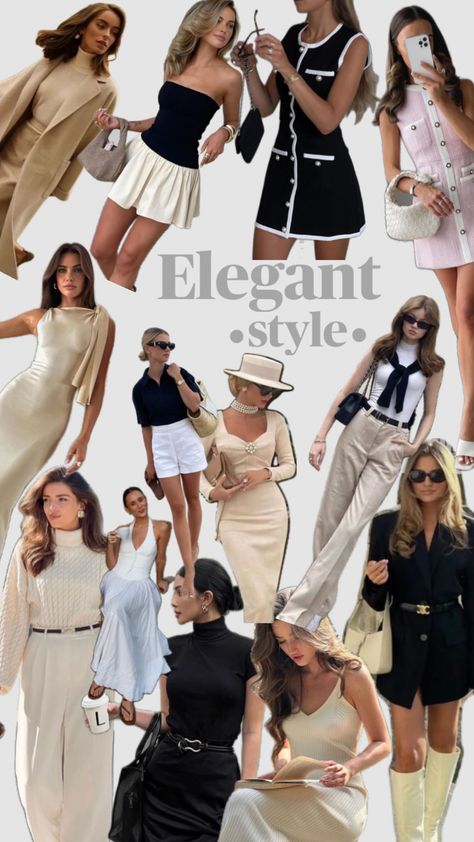 Old Money Theme Outfit, Old Money Women Aesthetic, Old Money Summer Outfit Women, Minimal Feminine Style, Modern Princess Outfits, Classic Feminine Style, Chic Outfits Classy, Neat Casual Outfits, Derby Outfits