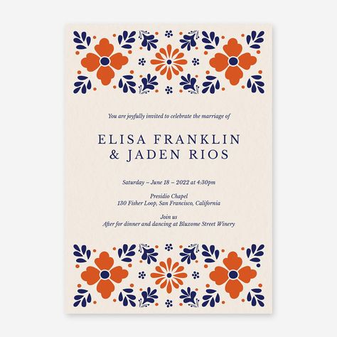 Polish Wedding Invitations, Aztec Wedding Invitation, Talavera Wedding Invitations, Spanish Style Wedding Invitations, Mexican Theme Wedding Invitations, Art Deco Wedding Stationery, Elegant Mexican Wedding, Talavera Wedding, Mexican Wedding Invitations