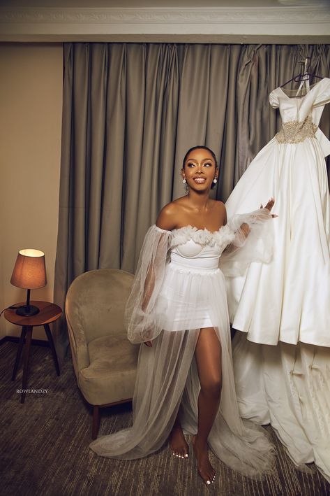 Chuki & Nma 2021 Bride Morning, Photo Bride, Birthday Plans, Backless Bodycon Dresses, Bridal Robe, Birthday Planning, Latest African Fashion Dresses, Bridal Robes, Bodycon Dresses