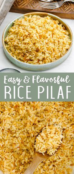 Easy rice pilaf makes the perfect side dish for any meal Easy Rice Pilaf, Rice Pilaf Recipe, Pilaf Recipe, Rice Side Dish Recipes, Electric Rice Cooker, Pilaf Recipes, Easy Rice, Rice Side, Rice Side Dishes