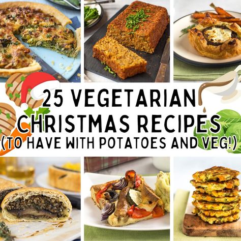 Vegetarian Christmas Main, Christmas Recipes Dinner, Vegetarian Xmas, Honey Roasted Parsnips, Vegetarian Christmas Dinner, Vegetarian Holiday Recipes, Vegetarian Christmas Recipes, Christmas Dinner Recipes, Christmas Main Dishes