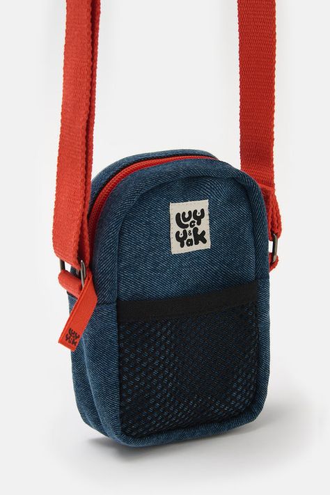 Organic Bags, Backpacks & Purses | Lucy & Yak Brady Bag, Lucy Yak, Organic Bag, Lucy And Yak, Bum Bags, Sustainable Accessories, Dungarees Shorts, Denim Crossbody, Brand Ideas