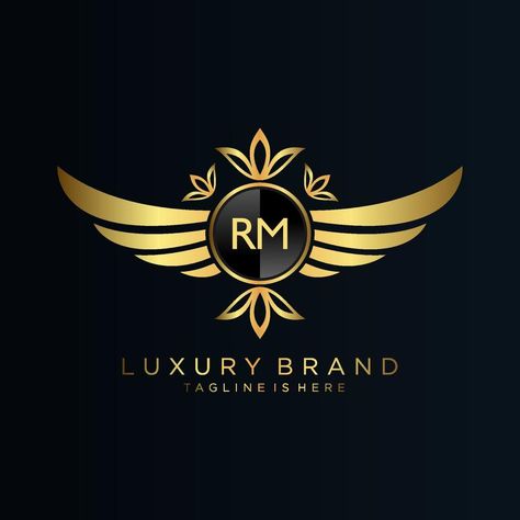 RM Letter Initial with Royal Template.elegant with crown logo vector, Creative Lettering Logo Vector Illustration. Rm Logo Design Letter, Rm Logo, Guardian Angel Pictures, Alphabet Art Print, Digital Advertising Design, Crown Logo, Plants Decor, Creative Lettering, Lettering Logo