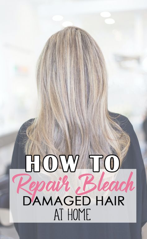 Diy Damaged Hair Repair, How To Repair Damaged Hair At Home, Bleached Damaged Hair Repair, Bleaching Hair At Home, Hair Repair Diy, Bleach Damaged Hair, Overprocessed Hair, Damaged Hair Diy, Extremely Damaged Hair