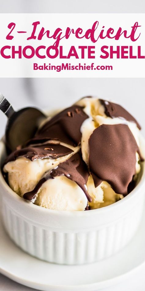 Chocolate Shell For Ice Cream, Hard Shell Chocolate Sauce, Chocolate Shell Recipe, Chocolate Sauce For Ice Cream, Magic Shell Ice Cream Topping, Magic Shell Recipe, Ice Cream Sauce, Magic Chocolate, Magic Shell