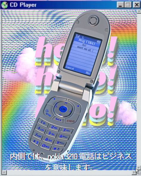 Y2k Nokia, 2000 Aesthetic Wallpaper, Cybercore Y2k, 2000 Aesthetic, Y2k Phone, Y2k Background, Y2k Posters, Vaporwave Wallpaper, Retro Gadgets