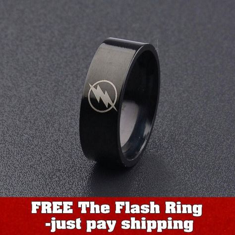 Get your #Free #theflash #ring just pay shipping... last chance guys! For @eNebriated followers only every week! Sponsored by @coolineedthat  Read the full description!  Link in @eNebriated bio Link in @eNebriated bio  ...Closes tonight at Midnight so hurry! (pacific standard time)! This is for @eNebriated followers follow and get weekly #freebies  FREE plus shipping!  #love it!  Hashtags ----------------------- #flash #thereverseflash #thejusticeleague #justiceleague #barryallen #bartallen #fla Zeus Lightning Bolt, Flash Ring, 5 Friends, Stainless Steel Polish, Stainless Steel Ring, Wedding Cocktails, Titanium Rings, Lightning Bolt, Ancient Greece