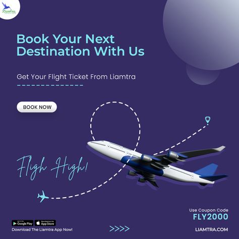 To book a Delhi to Imphal flight, you can visit the official website Liamtra.com. This portal offers attractive deals and discounts on flight tickets, which can help you save money on your travel expenses. Travel Ticket Design, Flight Ticket Design, Travel Advertising Design, Air Ticket Booking, Book Flight, Web Ideas, Best Flight Deals, Travel Creative, Travel Advertising