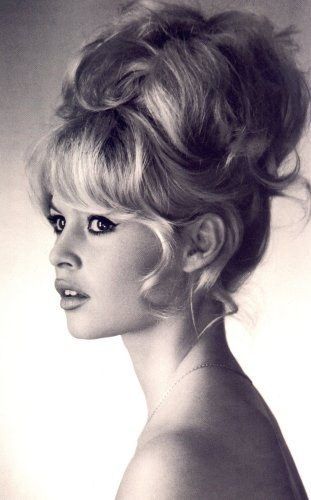 Wedding Upstyles, Bardot Brigitte, Brigitte Bardot Hair, Bardot Hair, Retro Curls, Vintage Updo, 1960s Hair, 60s Hair, Vintage Makeup