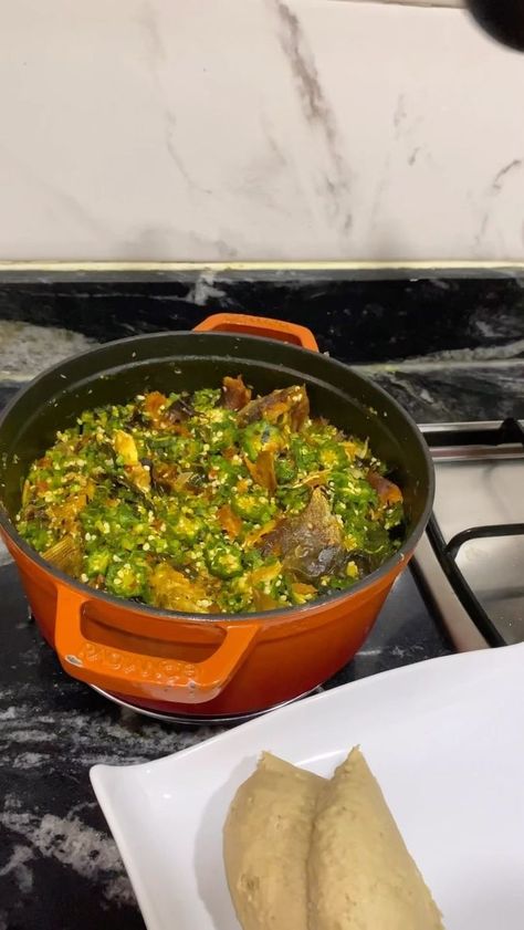 62K views · 2.4K reactions | On some Sundays we eat Soup and Swallow and allow rice breath 😂 Okro soup has to be one of my best soups to make and mostly enjoyed with oat swallow 😂 I crave this more on cold days. How do you like to have your okro soup #sundayfood #foodie #chefego | Ego’s kitchen•Fresh veggies | Crayon · Ngozi Okro Soup, Soups To Make, Best Soups, Swallow Food, Fresh Veggies, Cold Day, Oats, Soups, Crayon