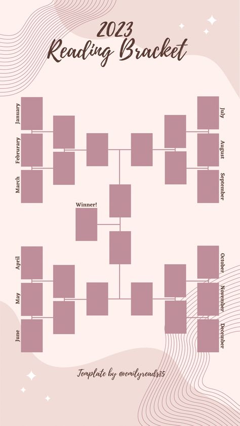 Book Bracket Template, Reading Bracket, Book Bracket, Bracket Template, Notesbog Design, Book Review Journal, Book Review Template, Book Reading Journal, Book Log