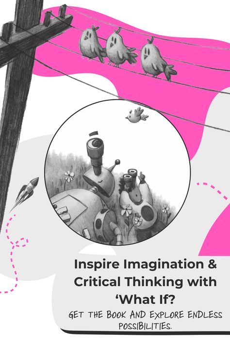 Inspire creativity, critical thinking, and problem-solving in your child or students with the engaging stories and activities in ‘What If?’. Click to learn more and get your copy!

#CreativeClassroom #WhatIfBook #InspireCreativity #TeachingCreativity #ProblemSolvingForKids #STEMEducation #TeachersOfInstagram #CreativeThinking #LearningThroughCreativity #InnovativeEducation Story Cubes, School Creative, Creative Journaling, Creative Writing Tips, Kids Imagination, Diy Projects For Kids, Play Spaces, Educational Books, Inspire Creativity