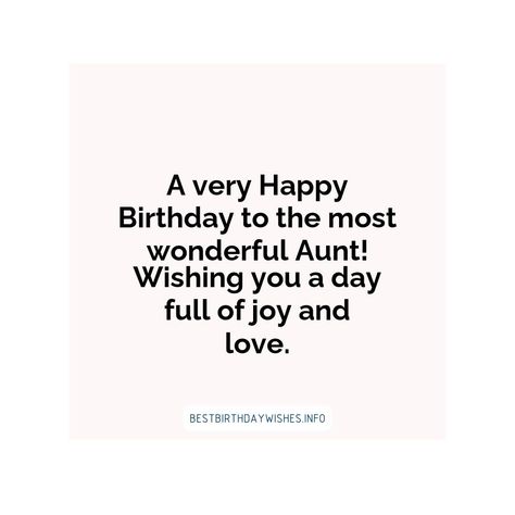 Aunt's are like mothers, often providing guidance, love and support. On her birthday, sending a heartfelt message to make your Aunt feel appreciated a... | # #BirthdayWishes Check more at https://www.ehindijokes.com/birthday-wishes-for-aunt/ Birthday Captions For Myself, Birthday Wishes For Aunt, Bday Fits, Y2k Drawings, Aunts Birthday, Aunt Birthday, Birthday Wishes For Myself, Birthday Captions, Caption For Yourself