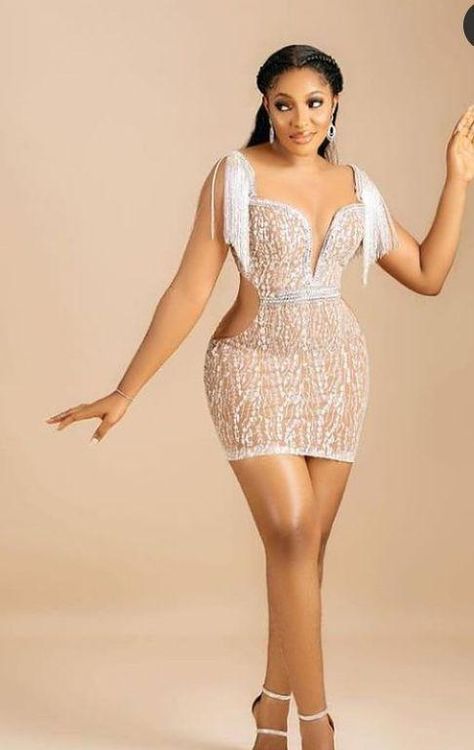 40 Latest Short Lace Gown Styles - For Asoebi and Owambe 2022-2023 - Claraito's Blog Short Lace Dress Styles Nigerian, Latest Short Lace Gown Styles, Short Gown Lace Asoebi Styles, Lace Gowns Nigerian Fashion, Short Lace Gown Styles Nigerian, Short Lace Gown, Lace Material Styles, Lace Short Gown Styles, Asoebi Lace Styles Classy