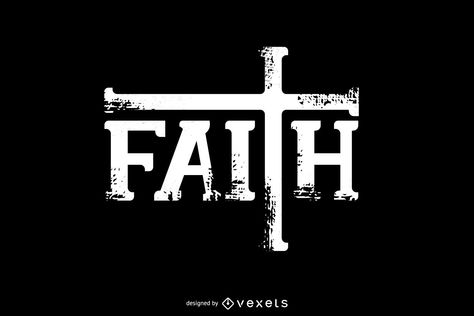 Faith Design, Bible Quotes Images, Electronic Media, Layout Template, A Cross, Design Vector, Create A Logo, Graphic Image, Logo Icons