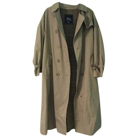 Pre-owned Burberry Jacket Trench Beige Penny Lane Vintage Large Trench... (270 AUD) ❤ liked on Polyvore featuring outerwear, coats, jackets, coats & jackets, khaki, long beige coat, brown coat, khaki coat, long brown coat and beige trench coat Long Khaki Coat, Long Beige Coat, Long Brown Coat, Trench Beige, Khaki Coat, Brown Trench Coat, Khaki Trench Coat, Beige Trench Coat, Rebecca Ferguson