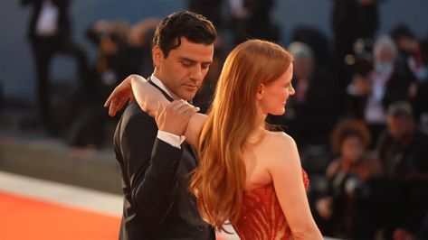 Oscar Isaac Jessica Chastain, Jessica Chastain Oscar, Brad Pitt And Jennifer, Scenes From A Marriage, Oscar Isaac, Venice Film Festival, Melodrama, Matthew Mcconaughey, Jessica Chastain