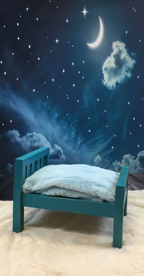 Diy Craft Kits For Kids, Fond Studio Photo, Mini Bed, Baby Boy Background, Studio Photography Backdrop, Newborn Background, Diy Newborn Photography, Baby Photography Backdrop, Baby Boy Newborn Photography