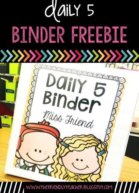 Preschool Teacher Binder, Daily 5 Kindergarten, Daily 5 Stations, Literacy Rotations, Daily 5 Centers, Teacher Binder Organization, Daily 5 Activities, Daily 5 Reading, Kindergarten Organization