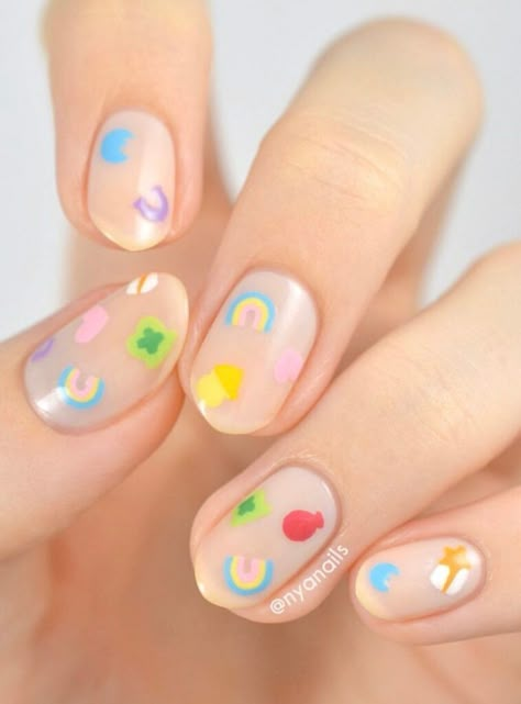 Spring St Patricks Day Nails, Minimal St Patricks Day Nails, Lucky Charms Nails St Patrick's Day, Pink St Patricks Day Nails, St Patricks Nail Art, Lucky Charm Nails St Patrick, Minimalist St Patricks Day Nails, Neutral St Patricks Day Nails, St Patty’s Nails