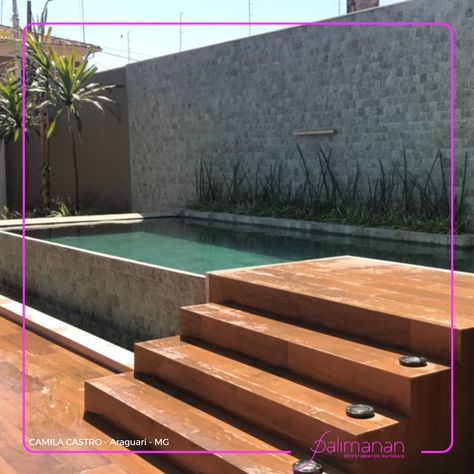 Elevated Plunge Pool, Patio Chico, Homemade Pools, Kleiner Pool Design, Rooftop Terrace Design, Hot Tub Backyard, Patio Deck Designs, Pool Landscape Design, Small Pool Design