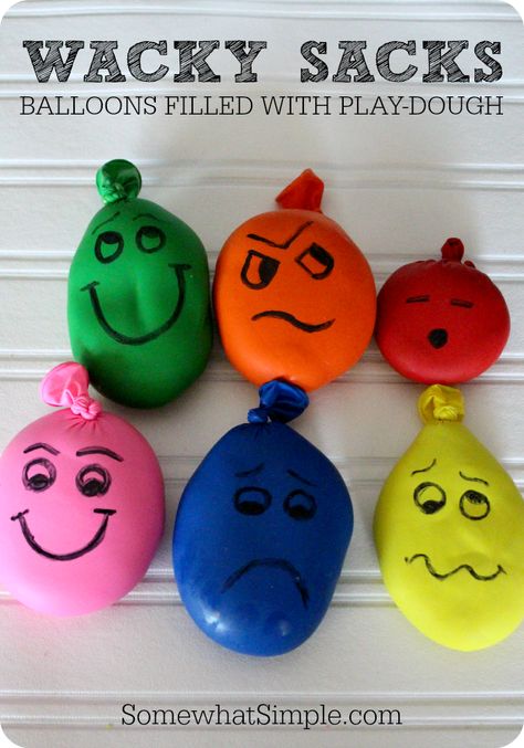 Fun gift idea for kids or their friends! Diy Stressball, Crafts Storage, Camping Crafts, Childrens Crafts, Easy Crafts For Kids, Easy Kids, School Crafts, Crafts To Do, Craft Activities