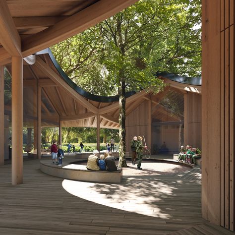 The Hague Netherlands, Timber Architecture, Timber Structure, Urban Fabric, Urban Architecture, The Hague, Green Landscape, Urban Design, Building Design