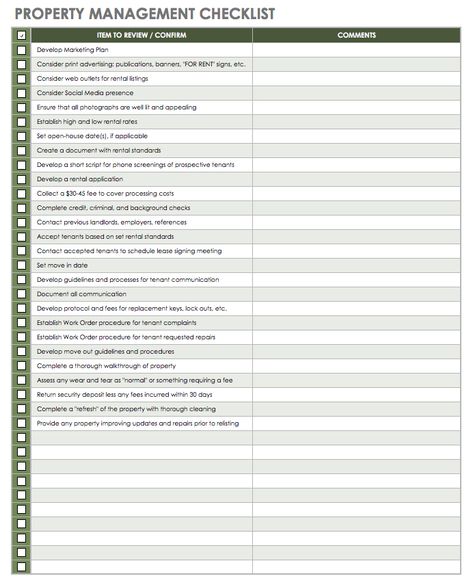 Property Management Checklist Template Rental Property Management Template, Buying A House Checklist, Manager Templates, Property Management Marketing, Real Advice, Real Estate Business Plan, Keys House, Apartment Marketing, House Checklist