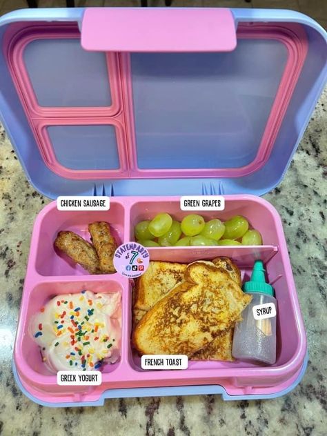 Hot Food For School Lunch, Bento Box School Lunch Ideas For Kids, Bento Box Lunch For Kids Picky Eaters, School Lunch Ideas For Picky Eaters, Bentgo Kids Lunch Ideas, Kindergarten Lunch Ideas, Kids Lunch Ideas For School, Kids School Lunch Ideas, Lunch Ideas Kids