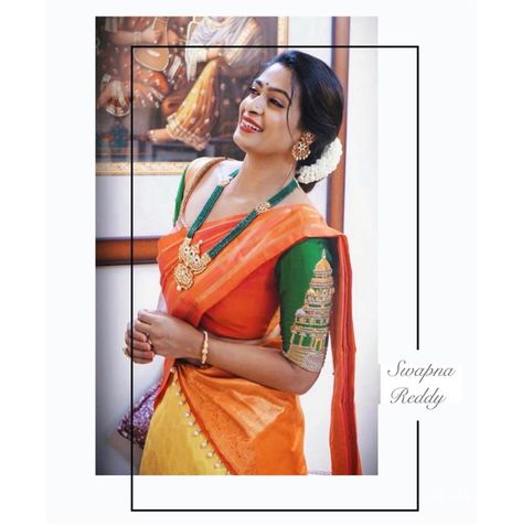 Swapna Reddy 🧿 on Instagram: “Rich and intricate designs..#repost @aprvastrakala_official #creativework #lovefortraditionalwear #ethnicblousedesigns” Swapna Reddy, Intricate Designs, Creative Work, Blouse Designs, Saree, Embroidery, On Instagram, Quick Saves, Instagram