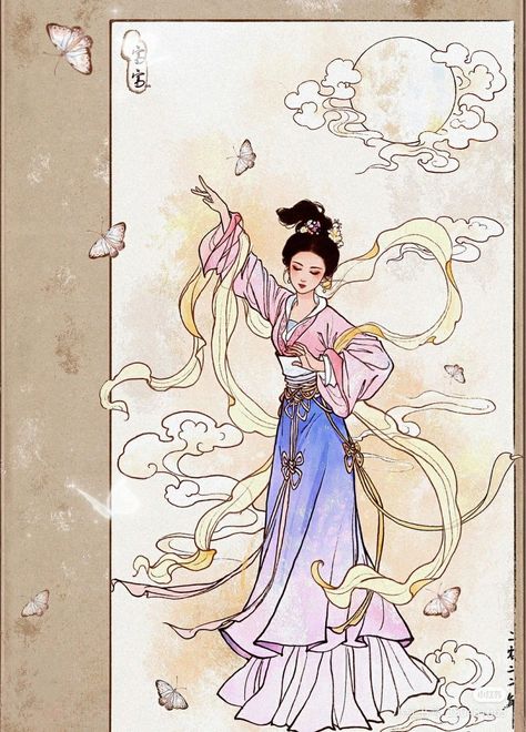 A Dream Of Splendor, Chinese Culture Art, Chinese Drawing, Chinese Drawings, Ancient Drawings, Chinese Art Painting, Japanese Drawings, Chinese Traditional Clothing, Song Dynasty