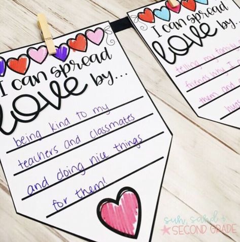 Valentines Writing Activities, Preschool Valentines Activities, Valentines Writing, Flower Snowflake, Valentines Day Bulletin Board, Simple Valentines, February Classroom, Kindergarten Valentines, Fun Valentines Day Ideas