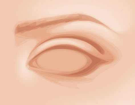 Eye Drawing Shading, How To Colour Eyes Digitally, Eye Designs Art, How To Shade Skin Digitally, Eye Drawing Procreate, Drawing Tutorial Shading, How To Draw Eyes Digital, Digital Eye Tutorial, Shading A Face