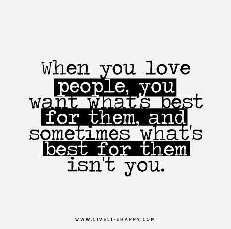 OUCH and very true. Live Life Happy, Moving On Quotes, All I Ever Wanted, Quotes About Moving On, When You Love, Moving On, Love People, A Quote, Note To Self