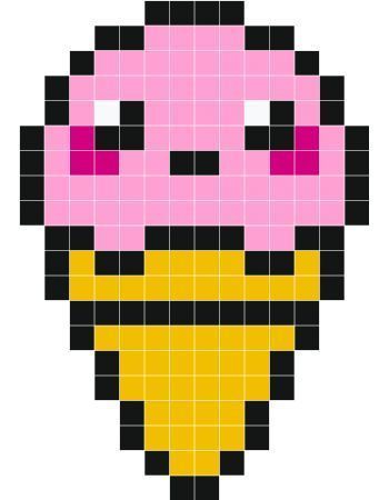 Pixel Art Simples, Grille Pixel Art, Image Pixel Art, Pixel Art Minecraft, Virkning Diagram, Modele Pixel Art, Seni Pastel, Easy Pixel Art, Pixel Art Templates