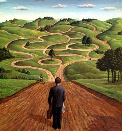 ♥ "Man standing at beginning of winding road" Artist Mark Hess. Road Drawing, The Road Not Taken, Christ Quotes, Journey Quotes, Walking Paths, Winding Road, Man Standing, Life Path, Amazing Grace