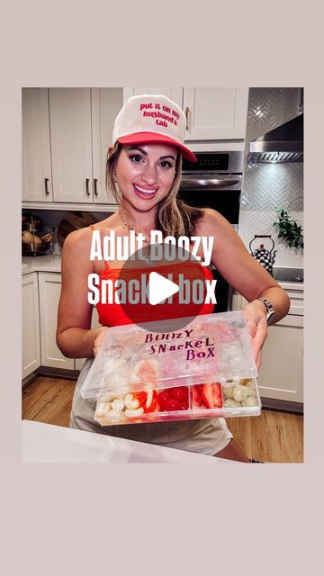 Alexandra olavarria ohanlan on Instagram: "ADULTS BOOZY SNACKLE BOX 🍾🍹🍓🍒We are heading to the beach this weekend for our annual parents trip And I thought what better way to say goodbye to Summer than a beach weekend and a adults boozy snacklebox!! This adults boozy snackel box is perfect for the beach, boating, lake or poolside! I did a taste taste on a few of these  fruit, candy and drink combinations and they are GOOD!

Boozy snackle box combinations! 
🍾I  combined grapes with  Prosecco, coat  with sugar after soaking ( I recommend leaving grapes in the fridge for several hours after coating them in sugar).
🍍Fresh chopped pineapple soaked in Rum
🍓strawberries with margarita mix and tequila blanco
🐻Gummie bears  with a whipped vodka
🍒maraschino cherries with your favorite  bourb Gummy Bears Soaked In Vodka, Snackle Box Ideas For Adults, Snackle Box Ideas, Boozy Fruit, Snackle Box, Whipped Vodka, Chopped Pineapple, Happy Drink, Summer Eats